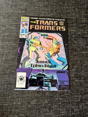 Transformers Comic - #24 - Jan 1987 - US Marvel