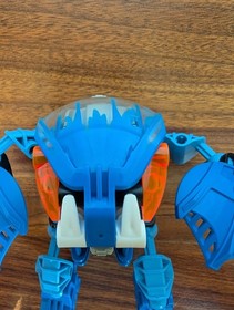 Lego #8562 Bionicle Gahlok 100% Comp W/ Orange Krana Mask 42042su & Green Band!