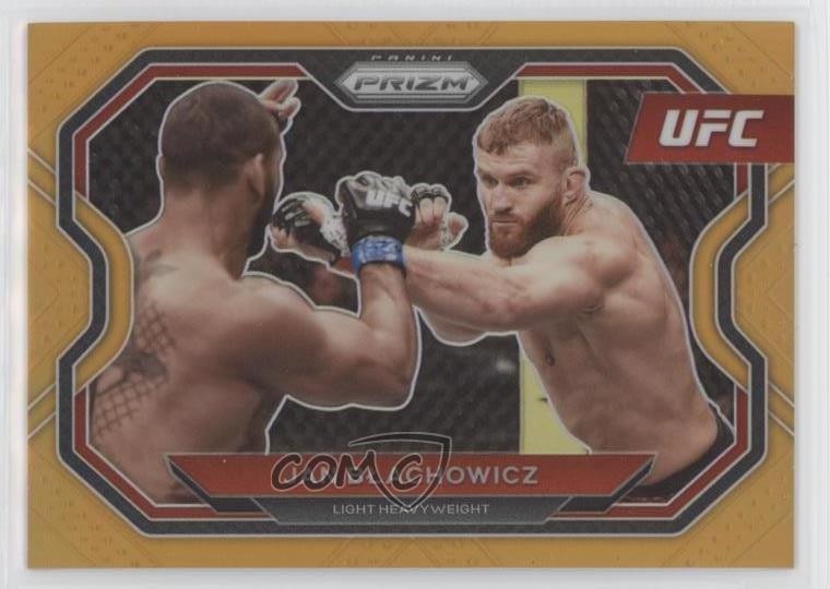 2021 Panini Prizm UFC Orange Prizm 11/99 Jan Blachowicz #140 1u6