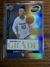 2025 UD World of Sports Making the Grade Jordan Harrison RC WEST VIRGINIA 
