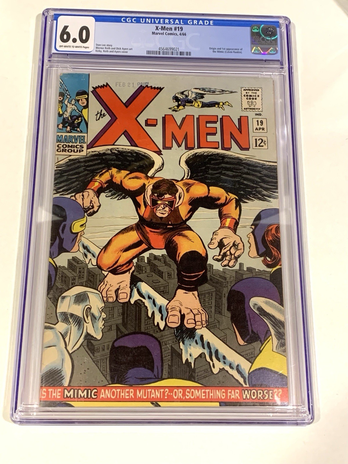 アメコミリーフ Uncanny X-Men #19 CGC 9.8 アメコミリーフ Uncanny X-Men #19 CGC 9.8