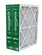 GeneralAire 11-GA100A37 2PK- 20" x 25" x 4" Replacement for Honeywell FC100A1037
