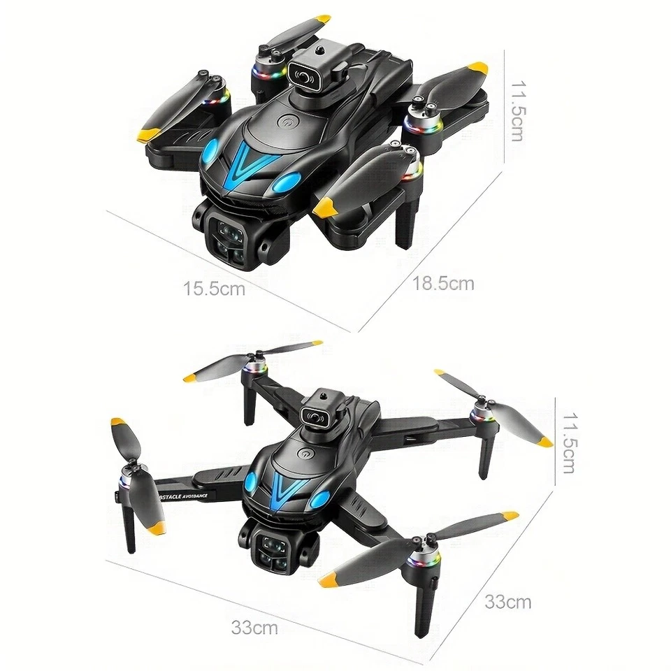 8K Dual Camera Brushless Drone 50X Zoom Optical Flow Foldable RC Quadcopter - Image 4 of 4