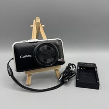 Canon PowerShot SX230 HS Digitalkamera Schwar...