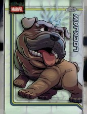 2026 TOPPS CHROME MARVEL STORM REFRACTOR 70 LOCKJAW