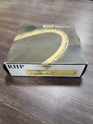 NEW RHP 7016CTBSULP6 ANGULAR CONTACT PRECISION BEARING