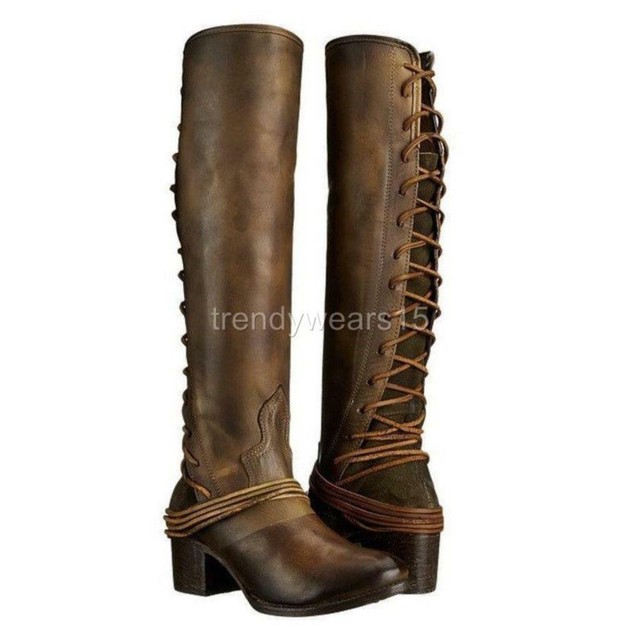 olive tall boots