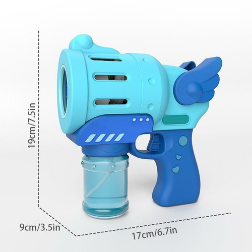 Bubble Blower Machine Electric Automatic Bubble Maker with Colorful Light Toys - Picture 6 of 6