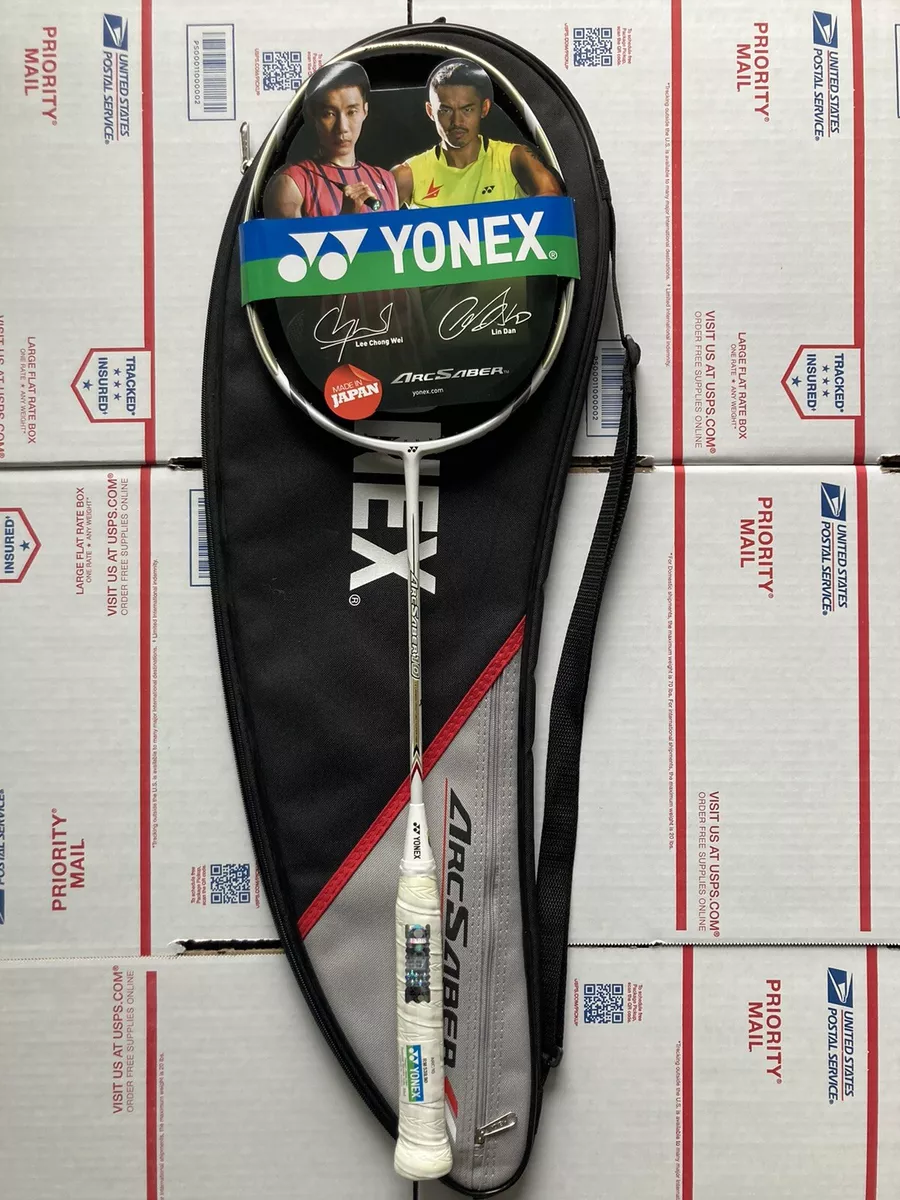 New Yonex ARCSABER 10 ARC10 White Badminton Racket 3UG5