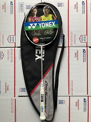 New Yonex ARCSABER 10 ARC10 White Badminton Racket 3UG5 | eBay