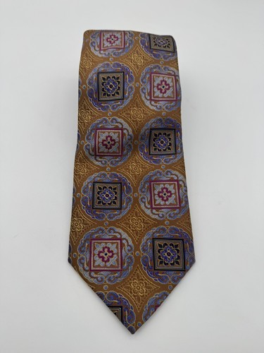 Verse 9 Necktie 100% Silk Abstract Geometric Floral Classic Men’s Tie