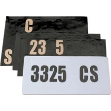 Moose Utility Division License Plate Decal Kit | M-01005