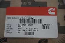 Genuine Oem Cummins Gasket Aftertreatment Afm Device 2866337 For 5 Pipe