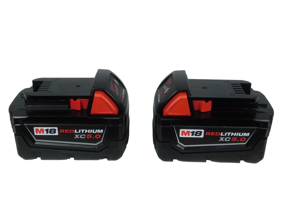 Milwaukee Paquete de 2 Baterías 48-11-1850 5.0ah Foto 2 de 4