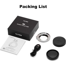Viltrox E-Z Auto Focus Lens Mount Adapter Ring for Sony E Lens to Nikon Z-Mount