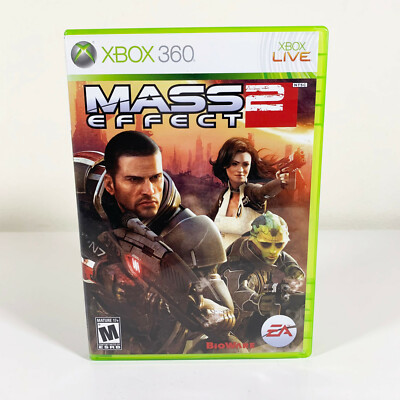 [MINT] Mass Effect 2 (Xbox 360) CIB Complete w/ Manual and Both Discs - TESTED