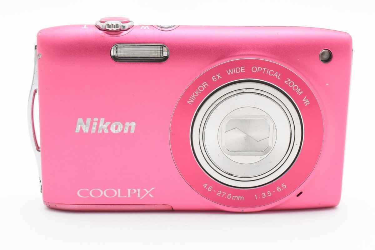 ✨極美品✨ Nikon COOLPIX S3300 ピンク 稼働品 Amazon.com : Nikon COOLPIX S3300 16 MP Digital Camera with