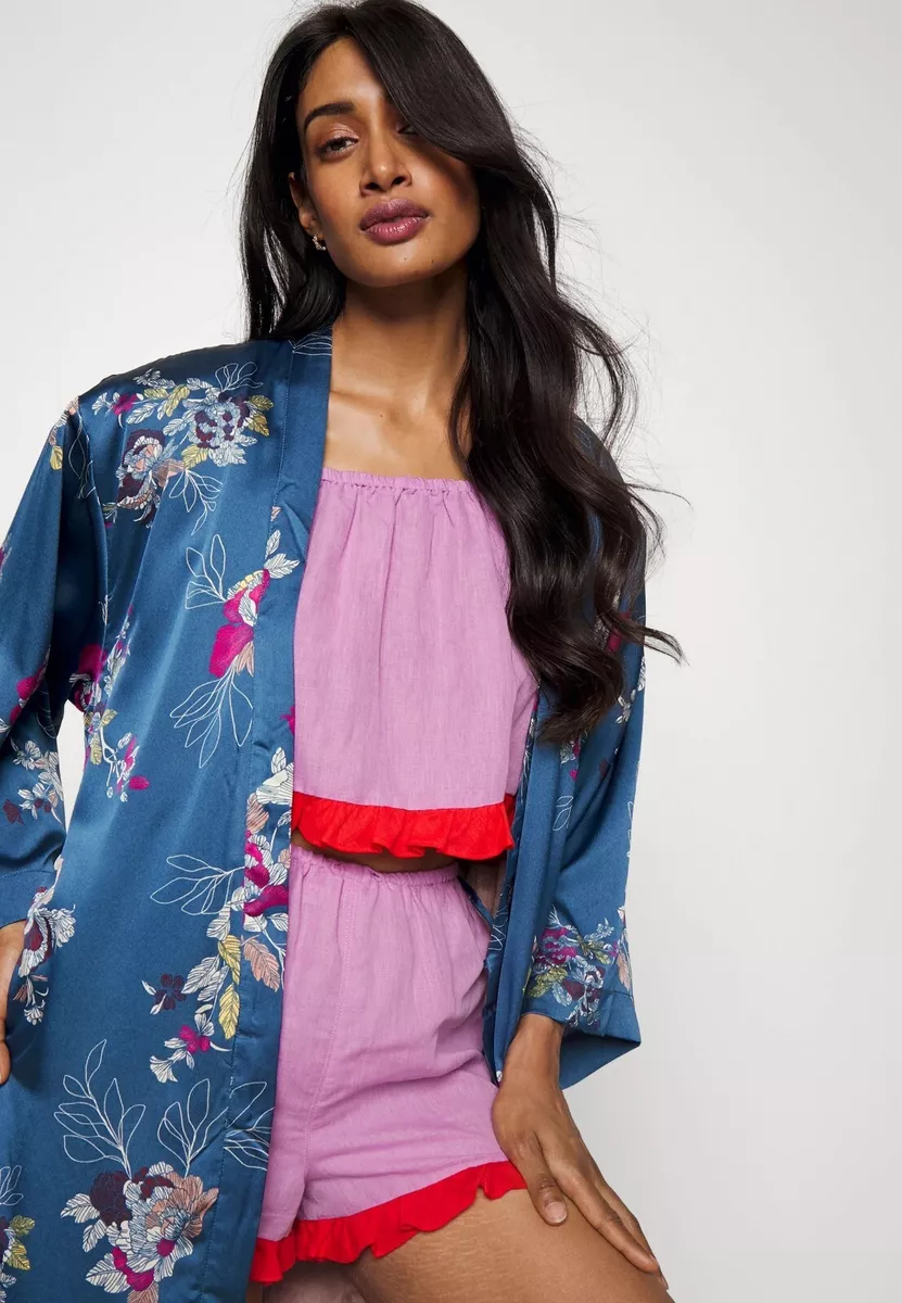 Satin clearance kimono jacket