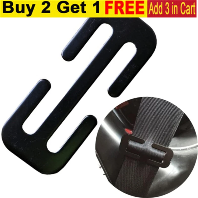 Universal Safety Seat Steel Locking Clip Car Seat Belt