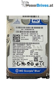 Western Digital WD3200BEVT-75ZCT2 - 320 GB - SATA - PCB 2060-701499-005 Rev. P1*