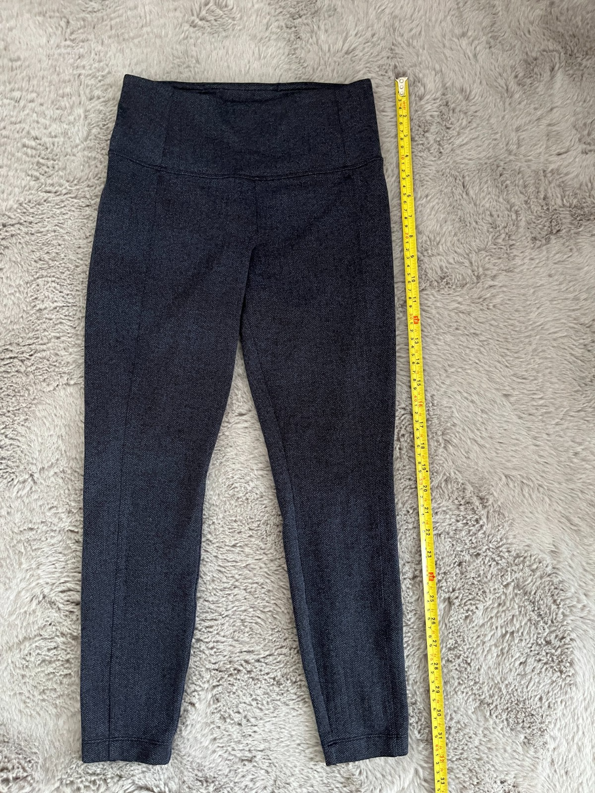 Athleta Delancey Herrington Tight in Navy Blue Black Size XSP PreOwned