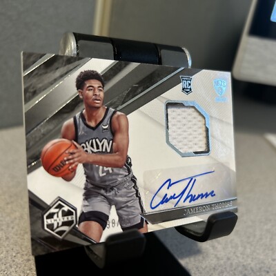 99シリ Cameron Thomas Limited Rookie Auto 2021-22 PANINI CHRONICLES LIMITED CAMERON CAM THOMAS AUTO PATCH