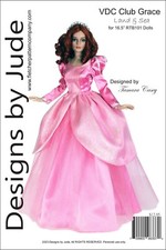VDC Land Sea, Doll Clothes Sewing Pattern for 16.5" RTB101 Dolls Tonner