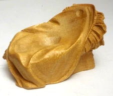 HTF RUPERT NATIVITY HOLY FAMILY- LEPI CARVERS wood carved MANGER ONLY - Scale 5"