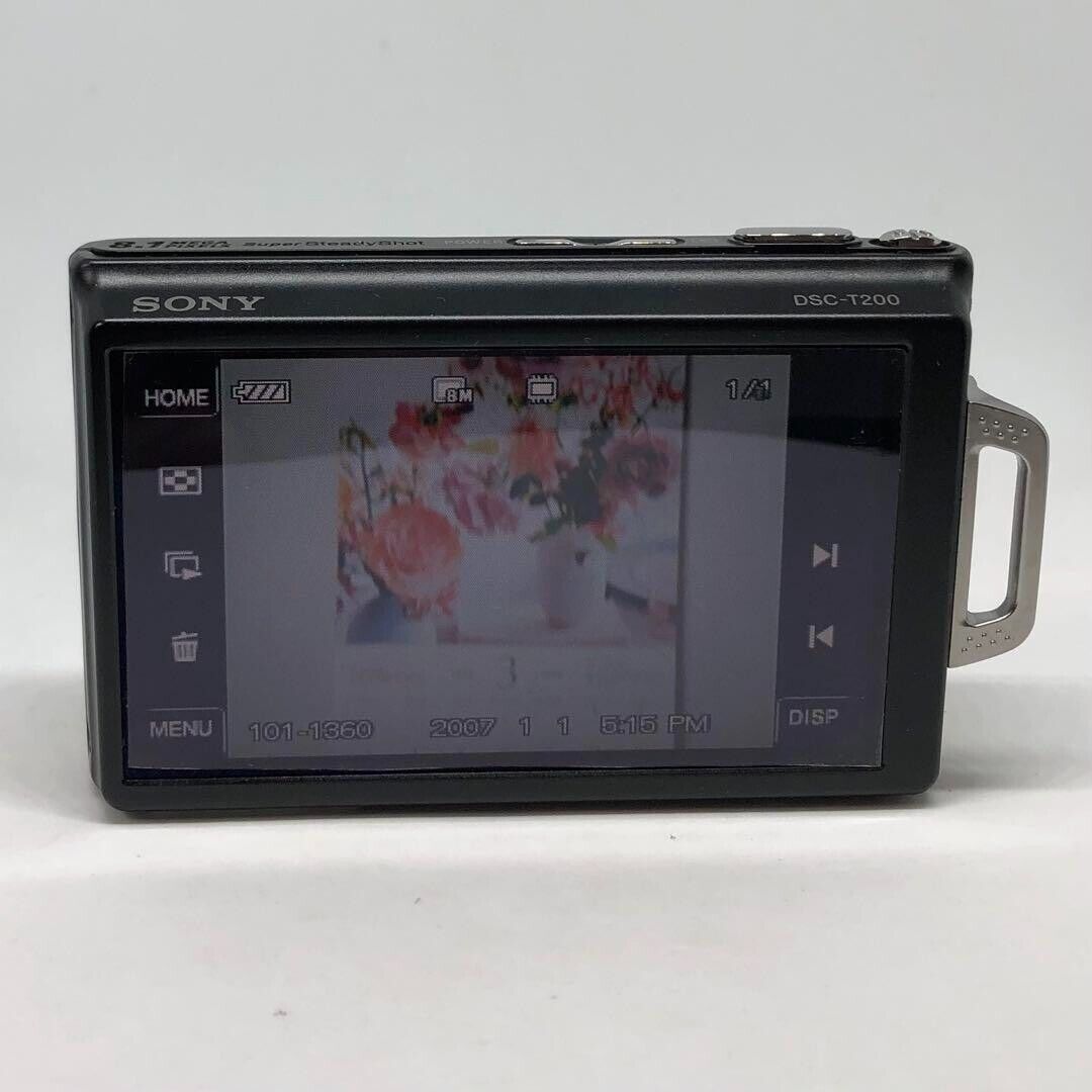 Sony Cyber-shot DSC-T200 8.1MP Digital Camera | 5.0x Optical Sony Cyber-shot DSC-T200 8.1MP Digital Camera | 5.0x Optical