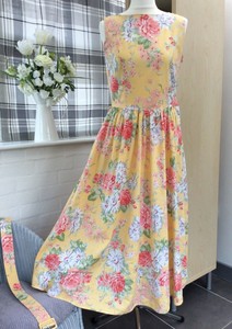 laura ashley yellow dress