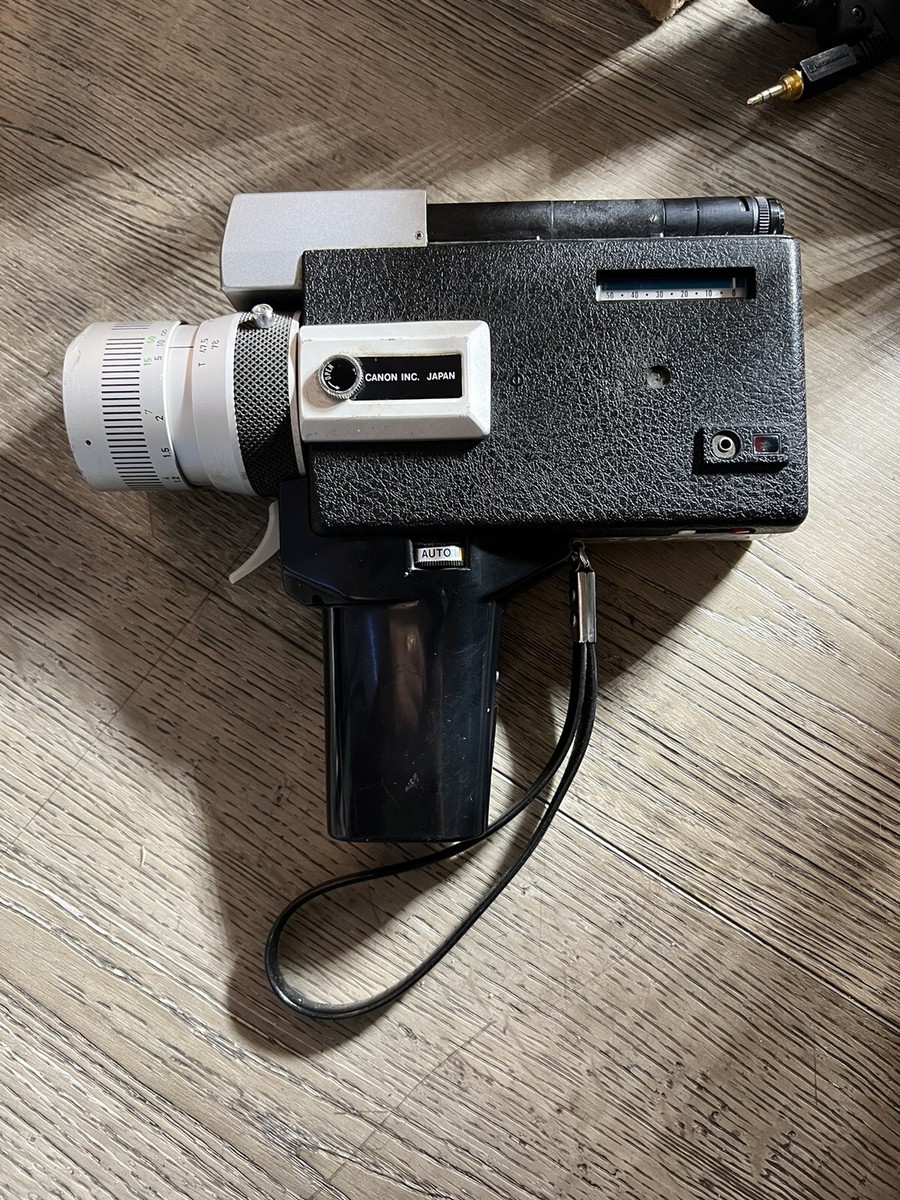 <完動品> Canon AUTO ZOOM 518 SUPER8 8mm Canon Auto Zoom 518 Super 8 8mm Movie Film Camera w/ Carry