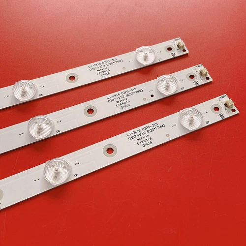 3 Stück LED Streifen für PHILIPS 32PH55302 32PFT5501 32PHH4100 32PHH4200 LB32080 V0-00 - Bild 7 von 9