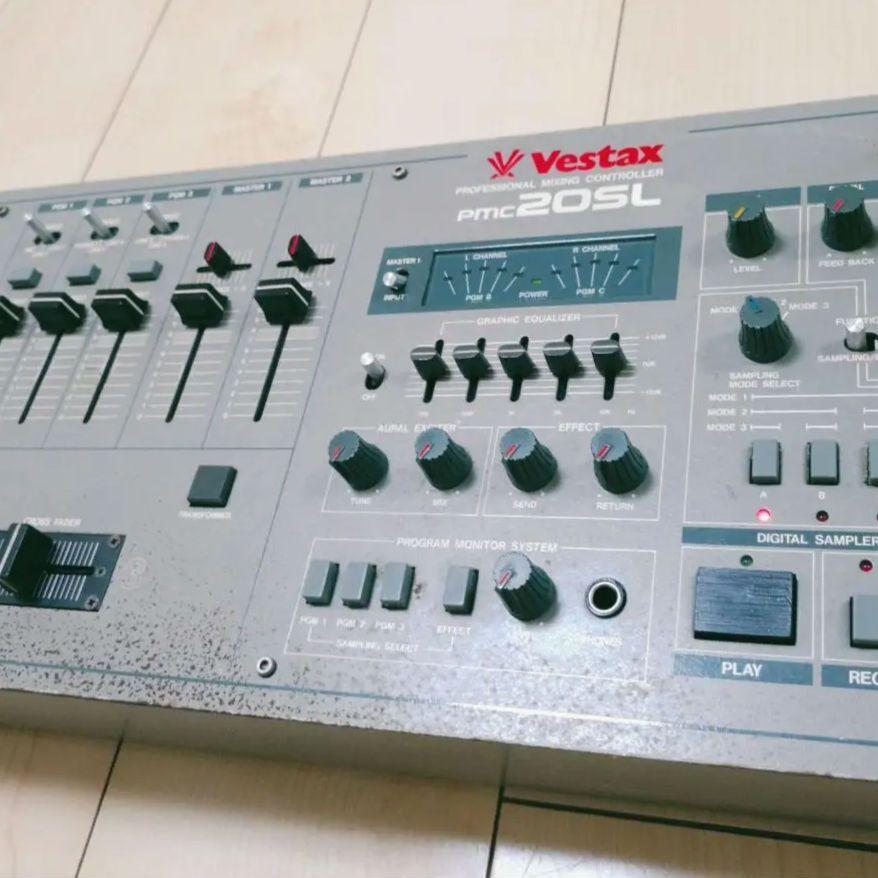 VESTAX PMC-20SL DJ KRUSH DJ mixer Operation confirmed