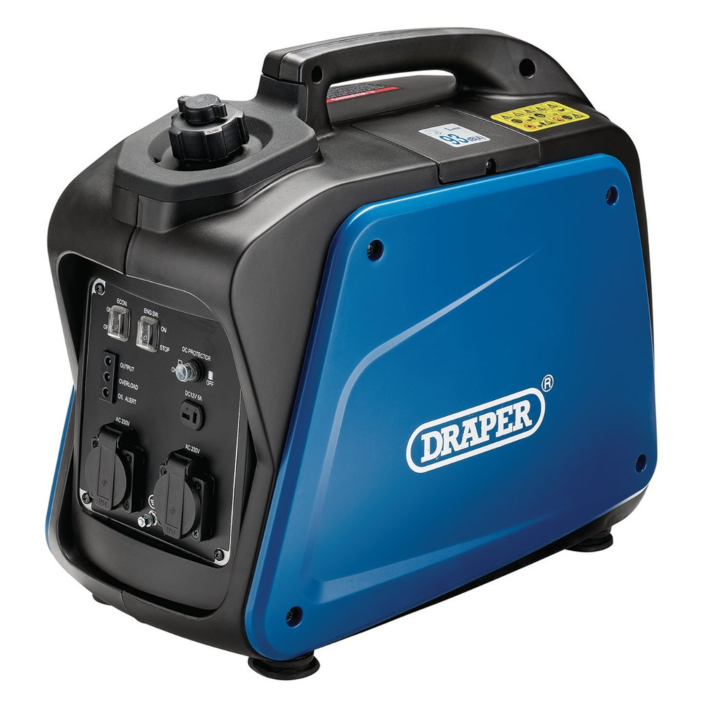 Petrol Inverter Generator 1700W 4-Stroke Portable Generator Draper 80956