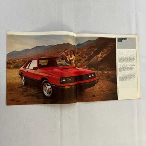 1979 Mercury Capri Car Sales Brochure Catalog Advertising Canadian - Picture 2 of 9