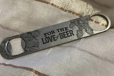 Samuel Adams Beer Bottle Opener Boston Lager Handheld Manual Metal