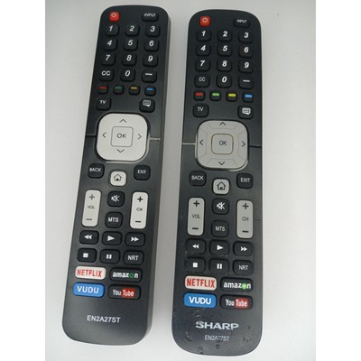 Sharp Brand EN2a27ST Remotes 1 new and 1 pre-owned