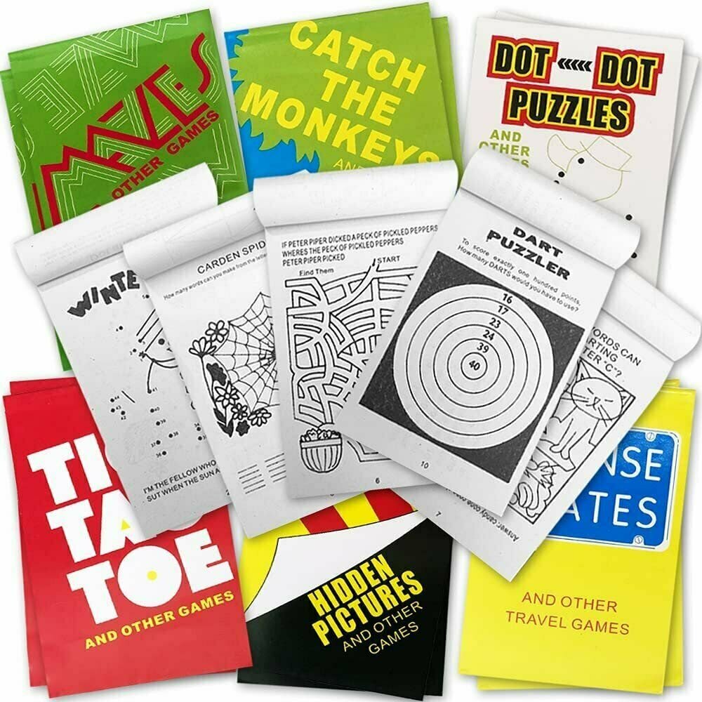ArtCreativity Mini Activity Books for Kids - Set of 12-30 Paged Assorted...  | eBay