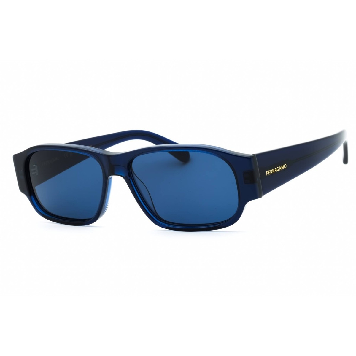 Ferragamo Blue Sunglasses Salvatore Ferragamo SF2033S 414 Sunglasses Men main image 4
