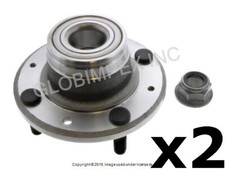 VOLVO S40 V40 (2000-2004) Buje de rueda con cojinete trasero L y R (2) OPTITEC