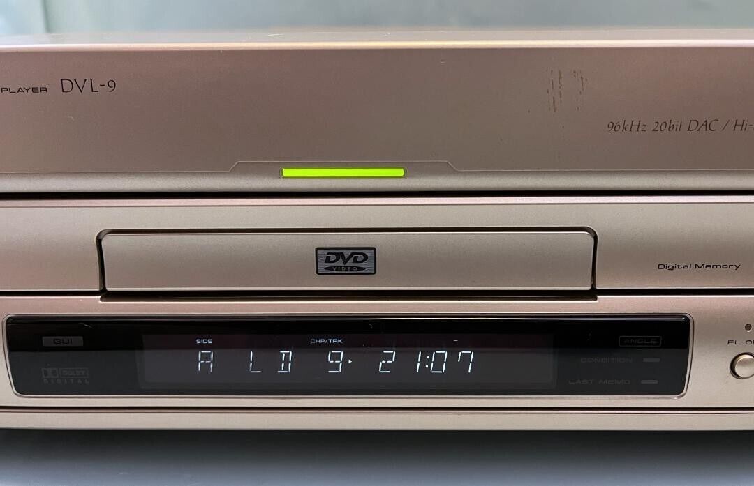 Pioneer DVL-9 DVD LD Player Laser Disc Audio Digital | eBay Pioneer DVL-9 DVD LD Player Laser Disc Audio Digital | eBay
