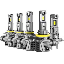 H11 9005 9006 9012 H7 LED Headlight Bulb High Low Beam Fog Light 6500K Y