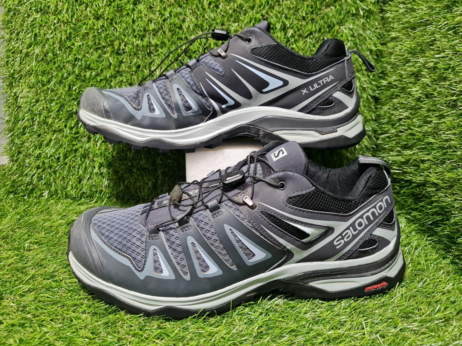SCARPE DA TREKKING SALOMON X ULTRA 3 #406644 DONNA TAGLIA 12 GRIGIO E NERO.
