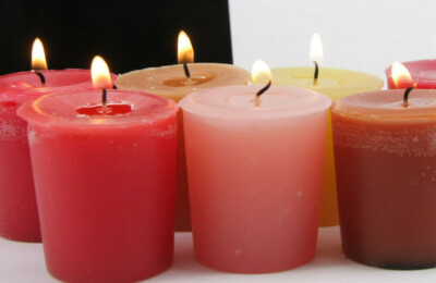 #ad #ad 2 Scented Votive Candles by New England Candle Co 2oz 2quot; USA Small Batch Made $6.99