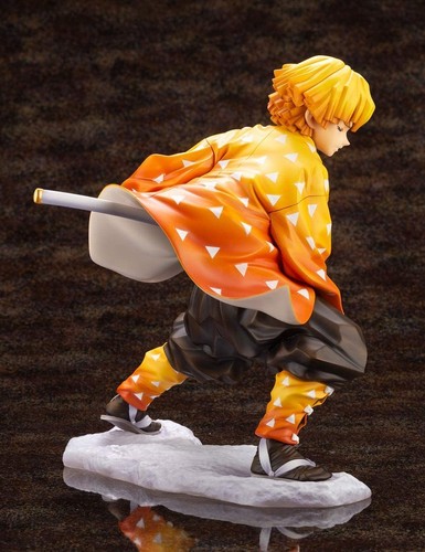 ARTFX J Zenitsu Agatsuma 1/8 Scale PVC Painted Complete Figure - Picture 6 of 10