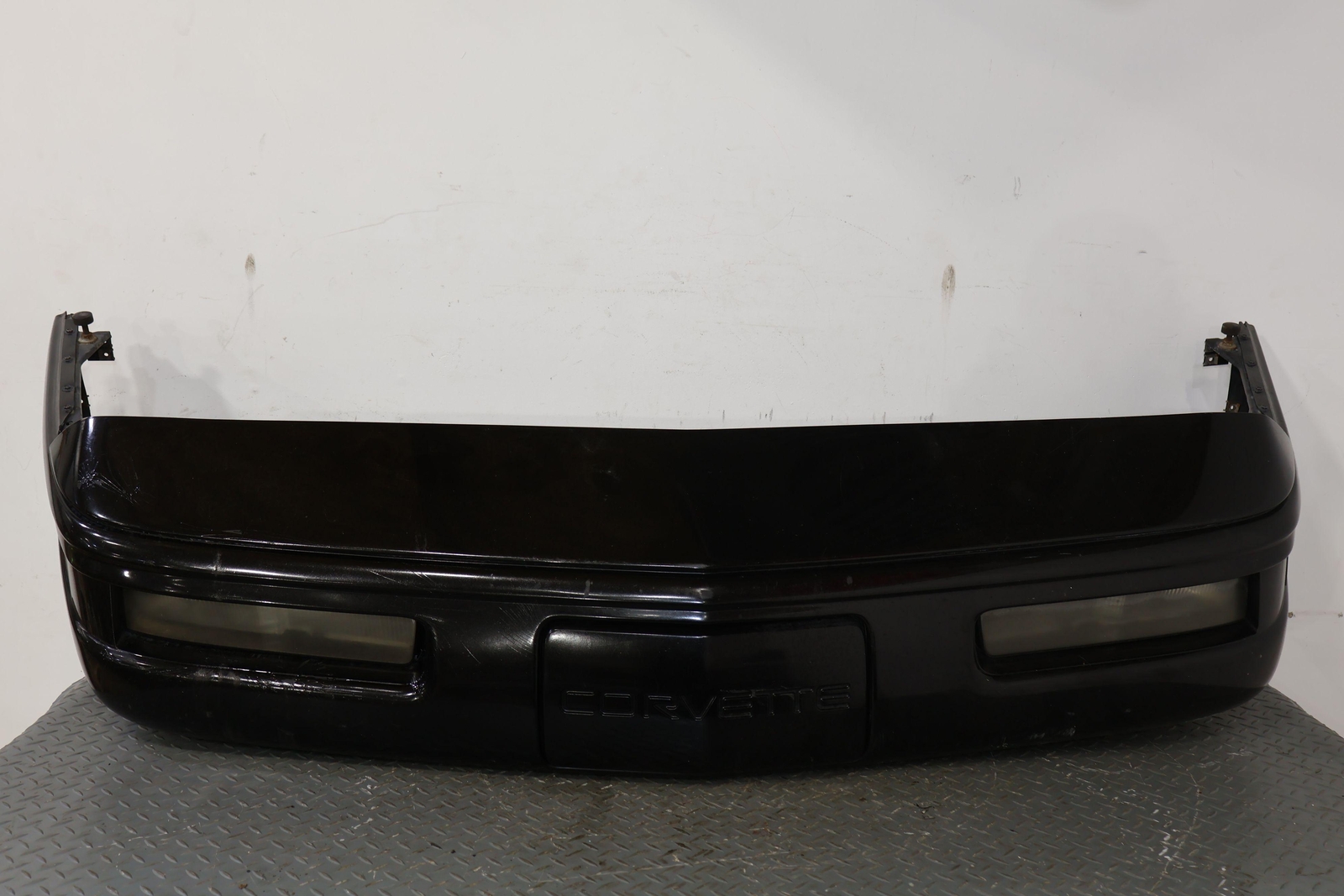 9196 Chevy C4 Corvette Front Bumper Cover With Lights (Black 41U) OEM