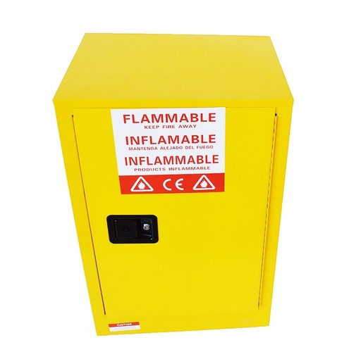 12 Gallon Safety Storage Cabinet For Flammable Liquid Labe Safety Locker - Picture 3 of 6