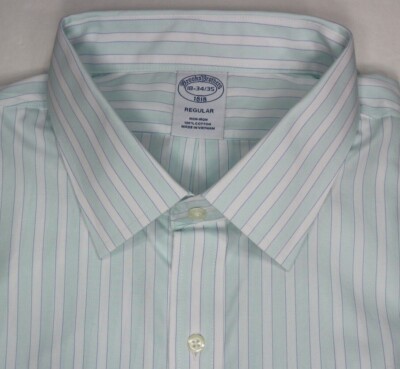 slim fit dress slacks Brooks Brothers Regular Fit Solid Stretch Cotton Button-Down Oxford Shirt: Pure Cashmere