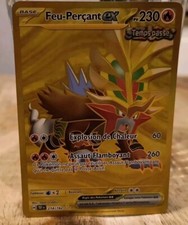 Carte Pokemon :  FEU-PERCANT EX GOLD 214/162 Forces Temporelles FR NEUF