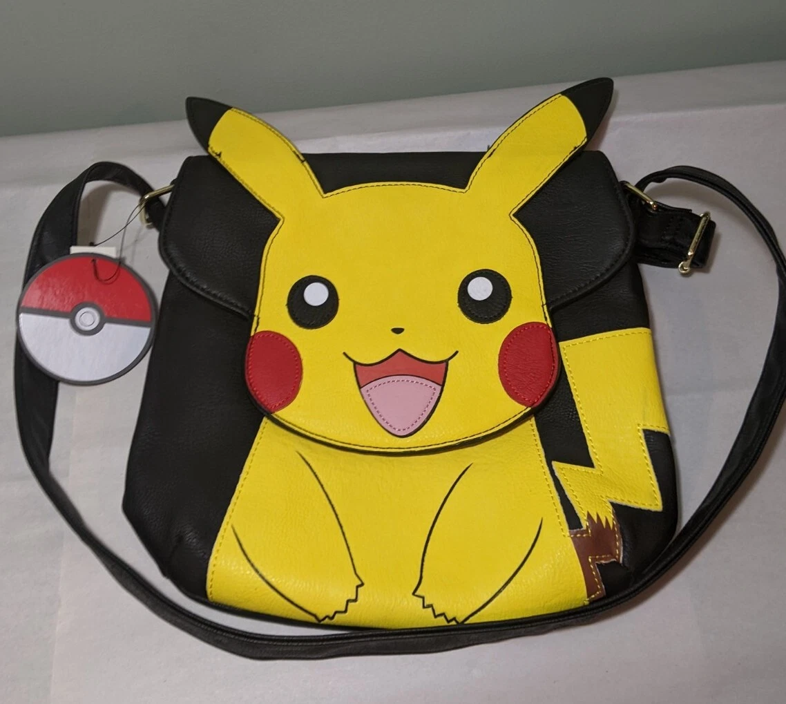 Loungefly Pikachu Pokemon Messenger Crossbody Bag Purse 2017 NWT